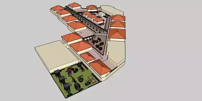 SHOPPING MALL 3D print model