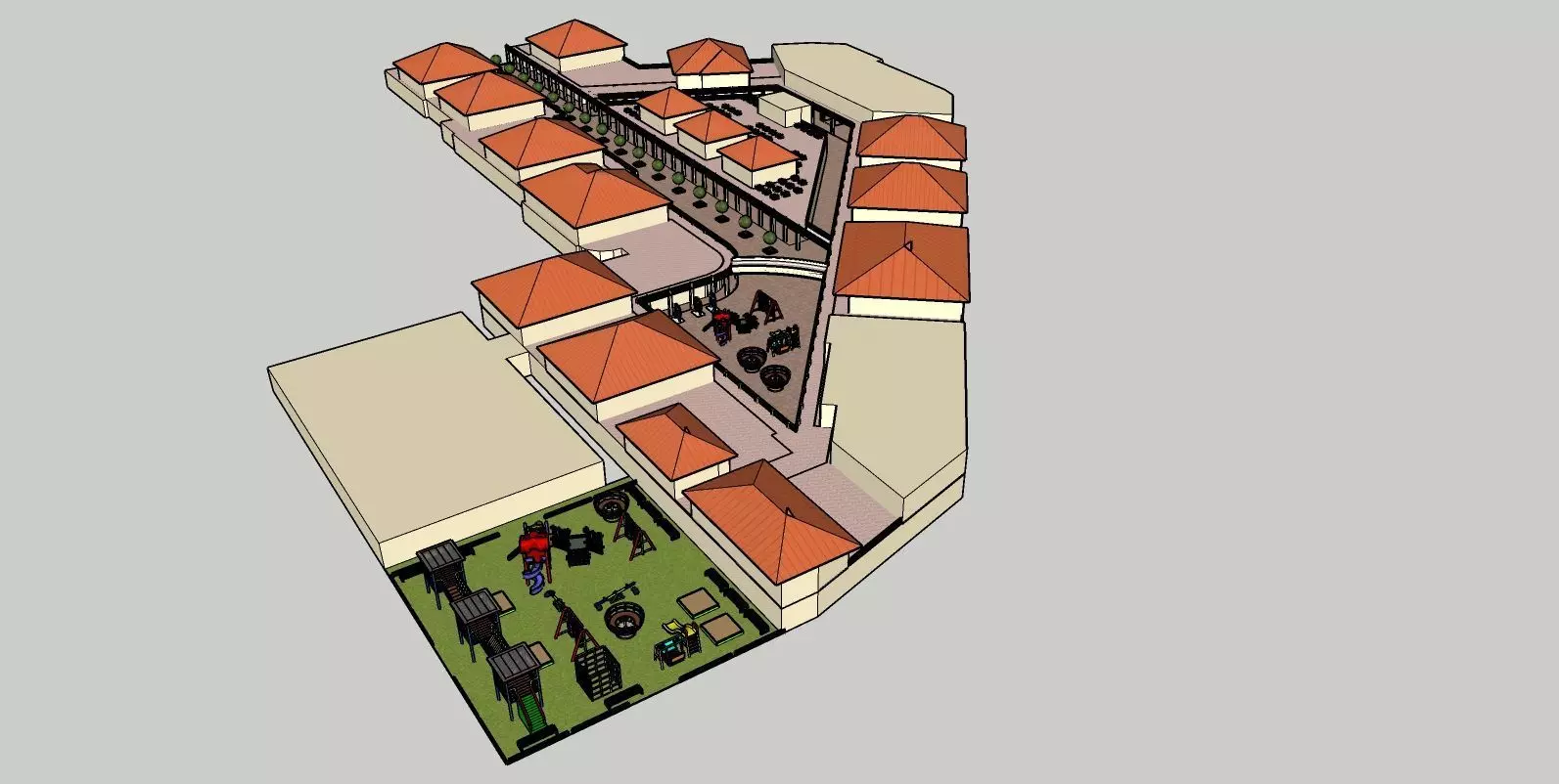 SHOPPING MALL 3D print model_0