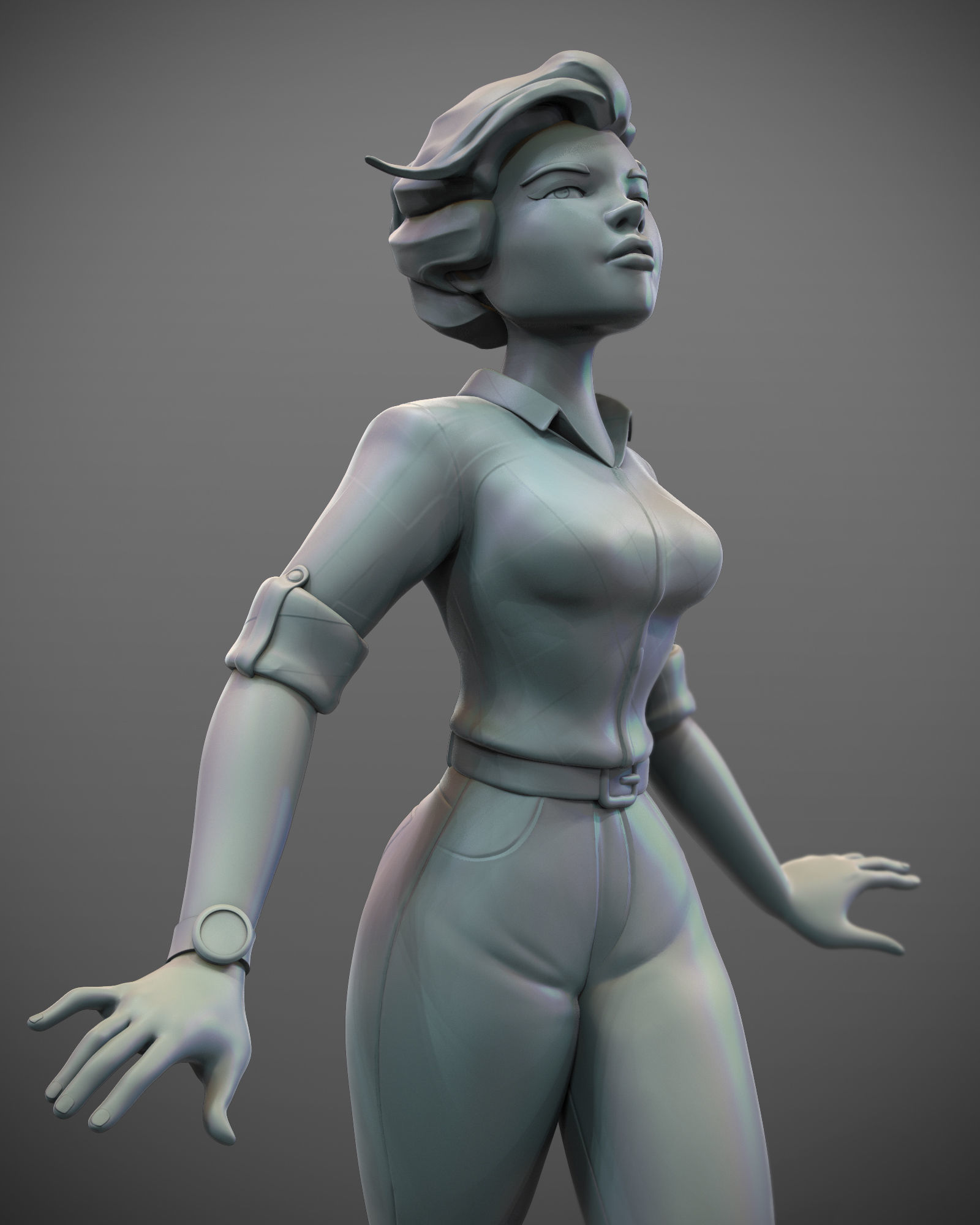 InfiniteLoop Main Character Teddy 3D print model_2