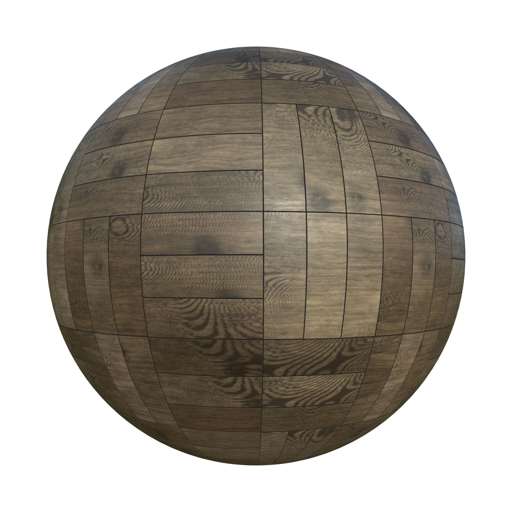 12 Pack hardwood flooring 4K materials pack - multiple patterns 3D model_3