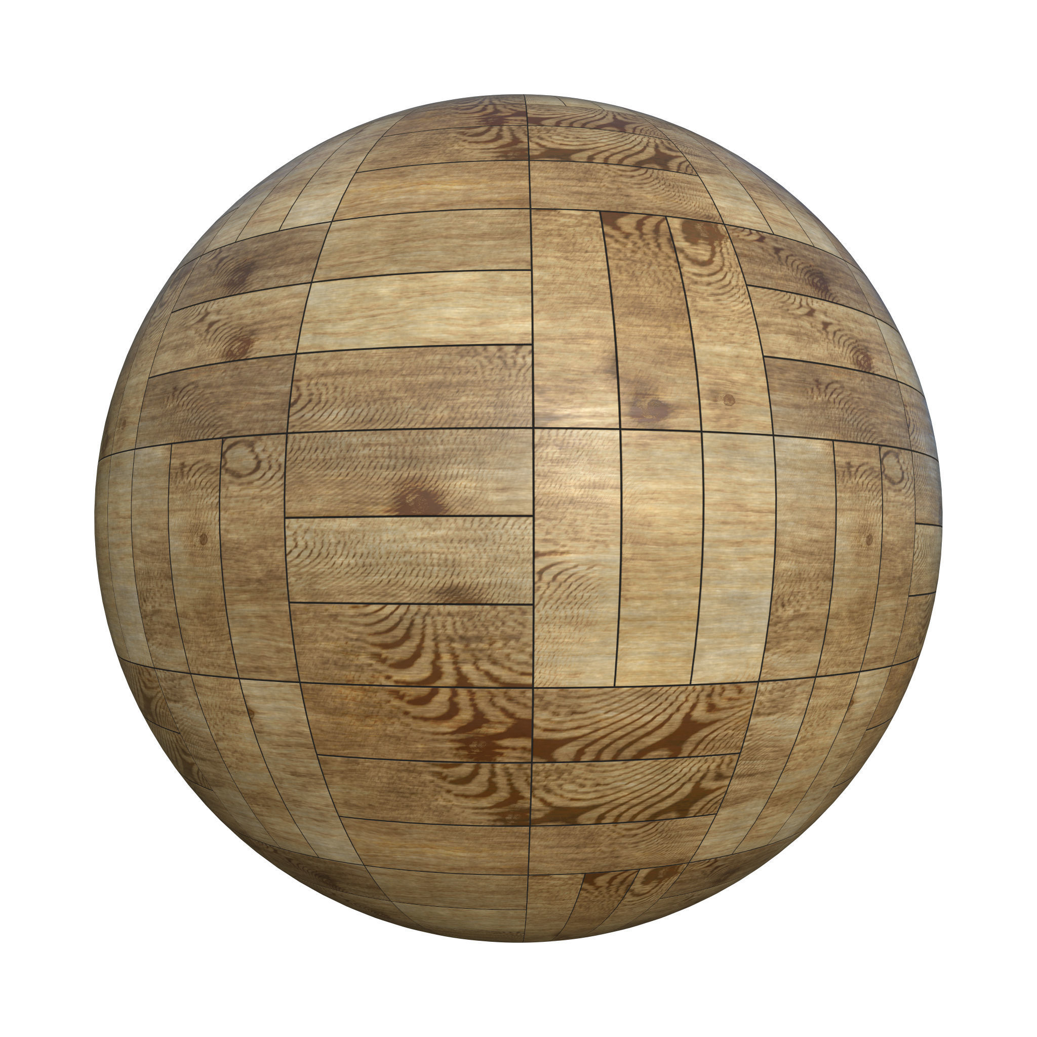 12 Pack hardwood flooring 4K materials pack - multiple patterns 3D model_9