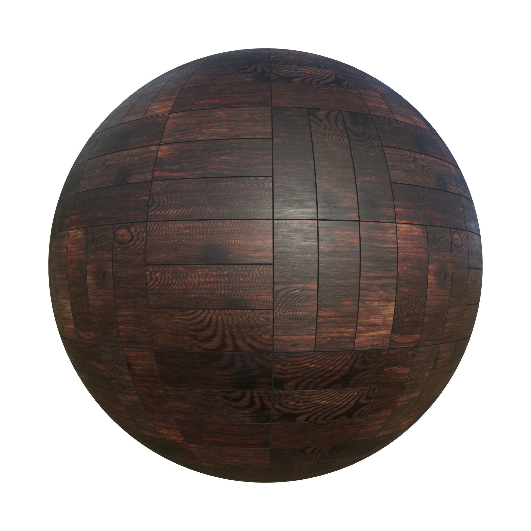 12 Pack hardwood flooring 4K materials pack - multiple patterns 3D model_6