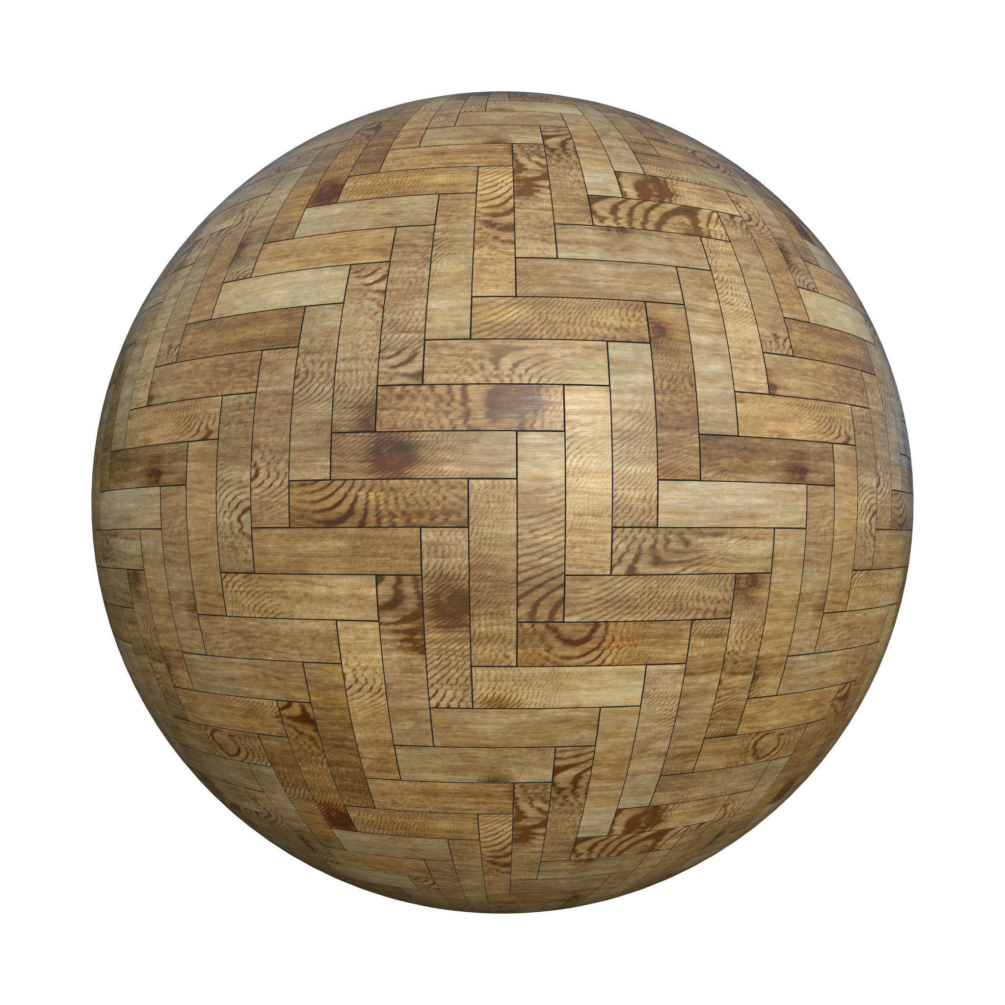 12 Pack hardwood flooring 4K materials pack - multiple patterns 3D model_8