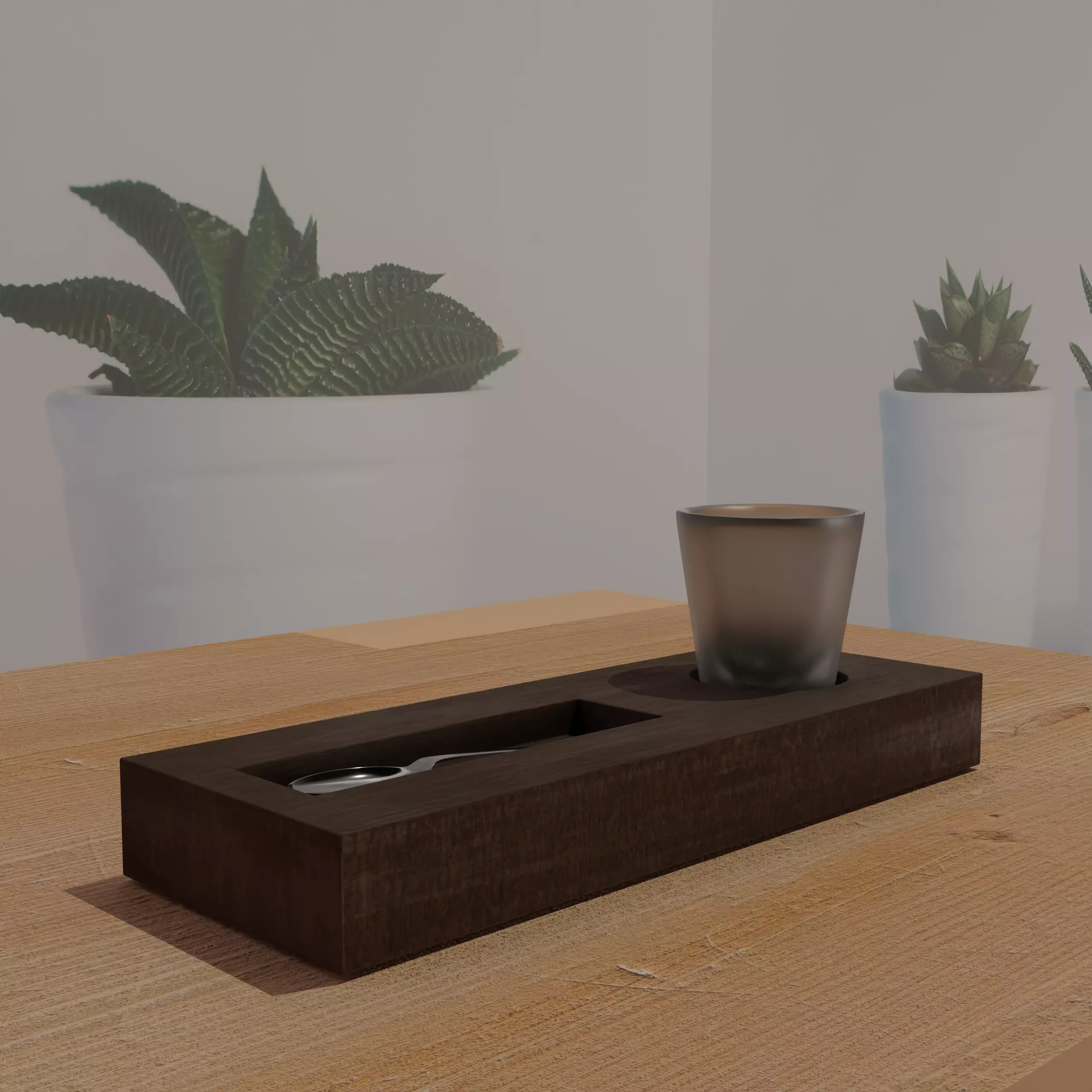 Starbucks flying robot  3D model_0