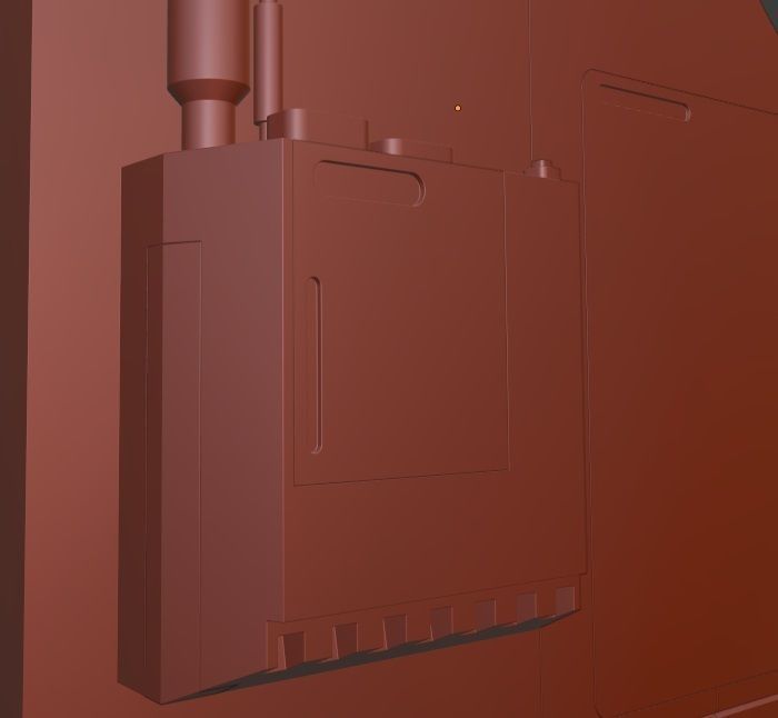 Sci-fi model printer 3D model_6