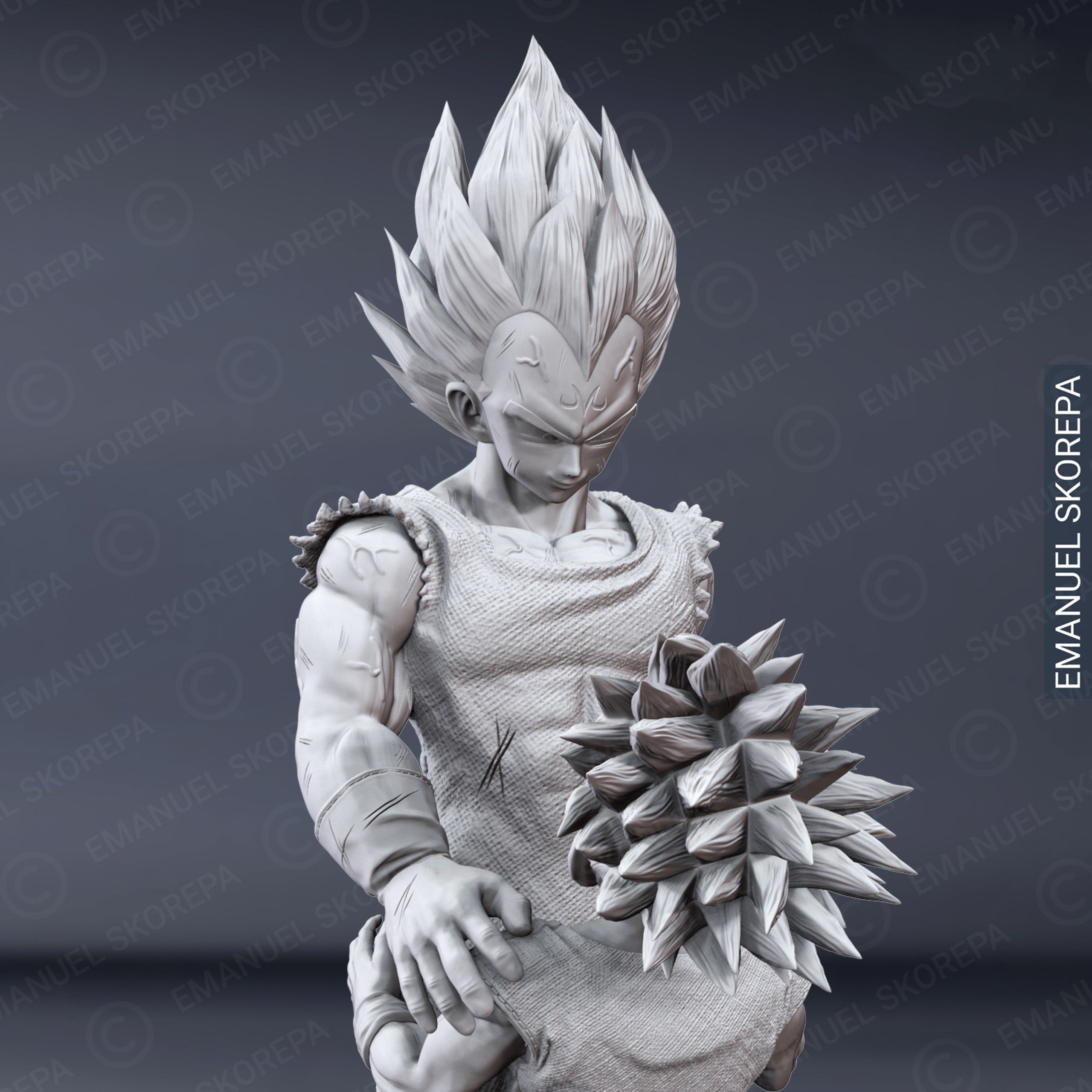 VEGETA AND TRUNKS 3D print model_4