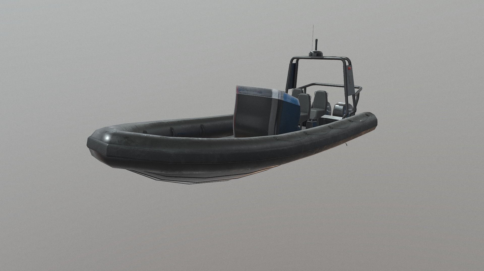 Modular Rib Low-poly 3D model_4