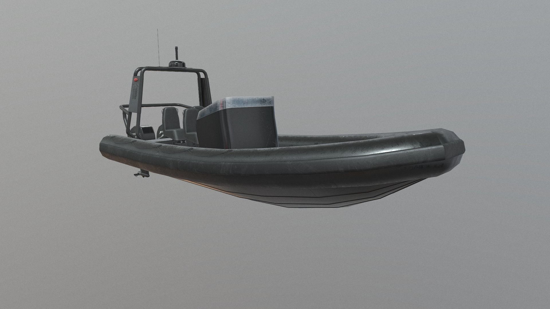 Modular Rib Low-poly 3D model_2