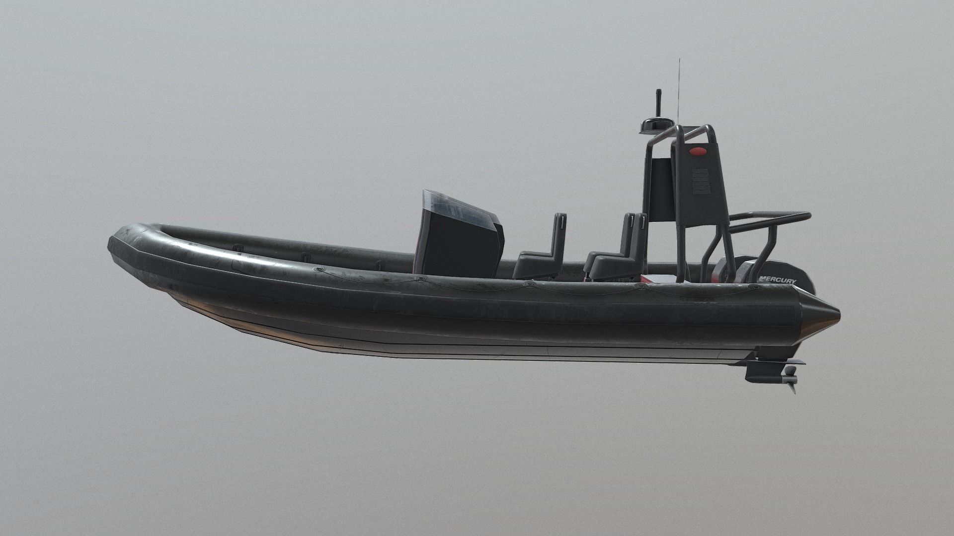 Modular Rib Low-poly 3D model_5