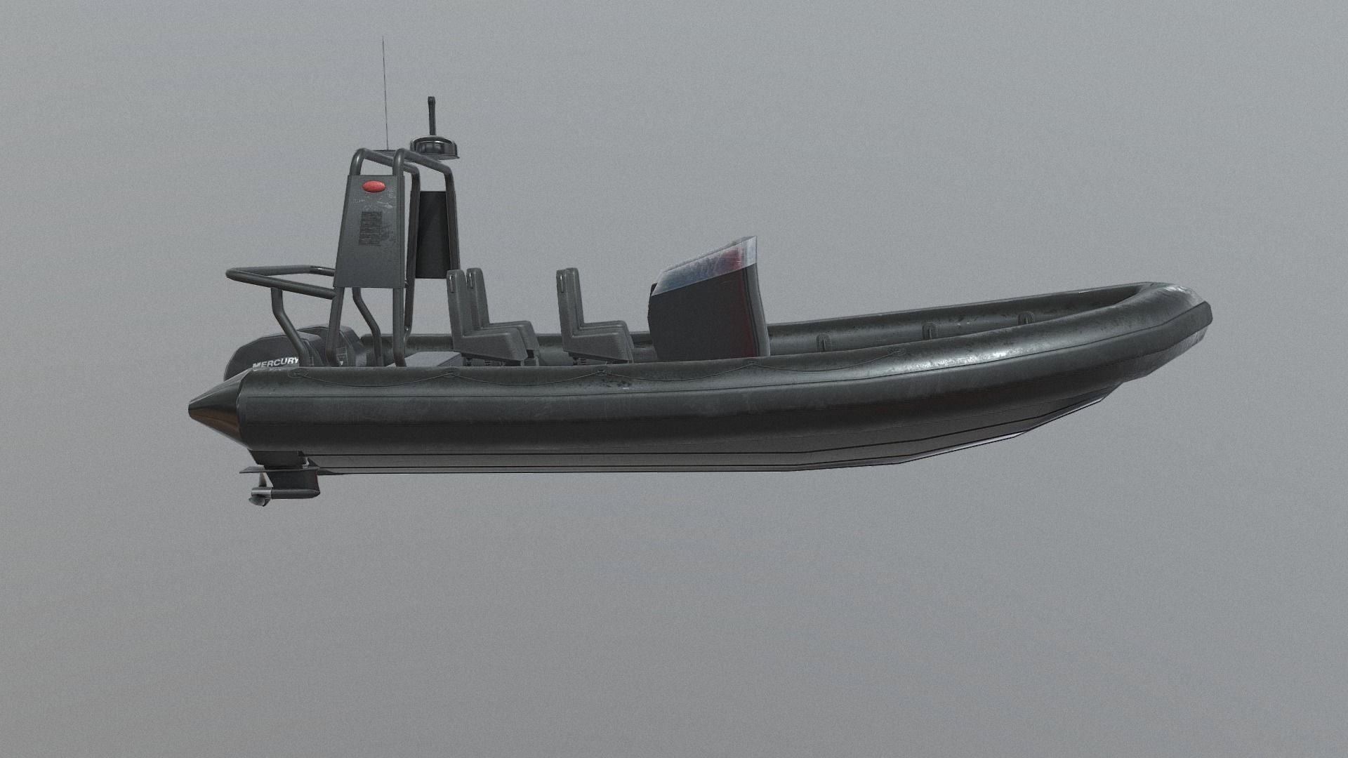 Modular Rib Low-poly 3D model_1