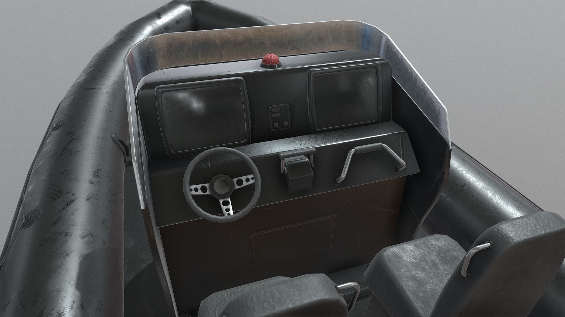 Modular Rib Low-poly 3D model_10