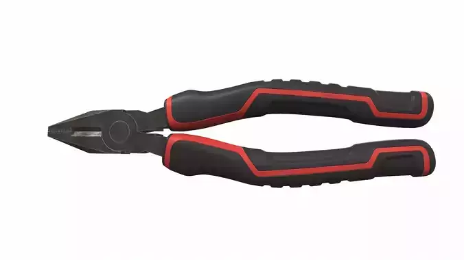 Classic pliers colect 3D model