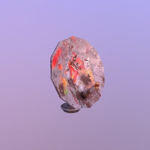 Stylize- Satellite Low-poly 3D model