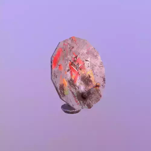 Stylize- Satellite Low-poly 3D model