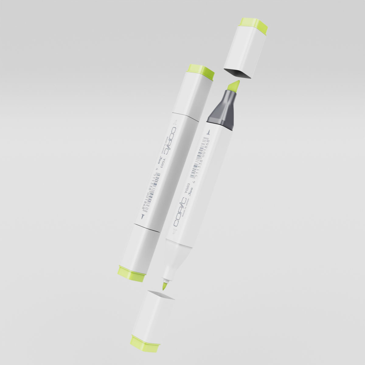 Copic Classic Marker 3D model_3
