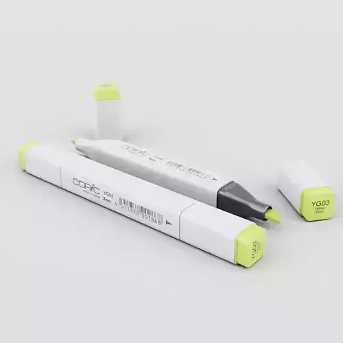 Copic Classic Marker 3D model
