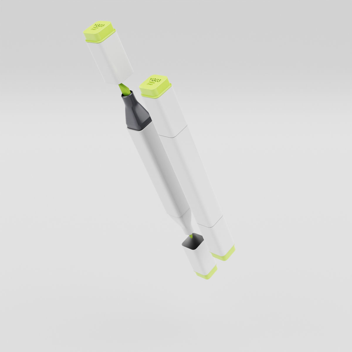 Copic Classic Marker 3D model_7