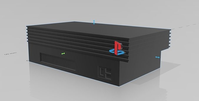 Playstation 2 Case for Raspberry Pi 4B 3D print model