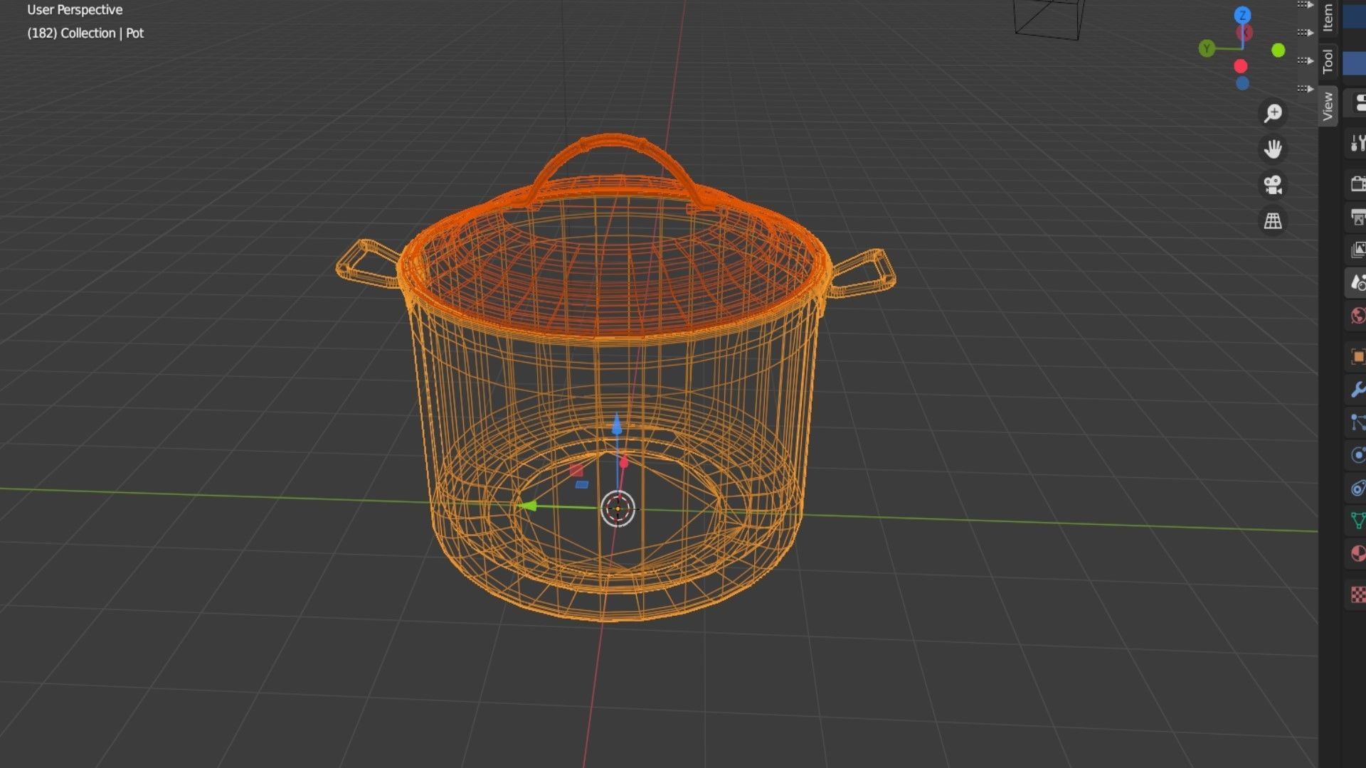 Boiling Pot 3D model_1