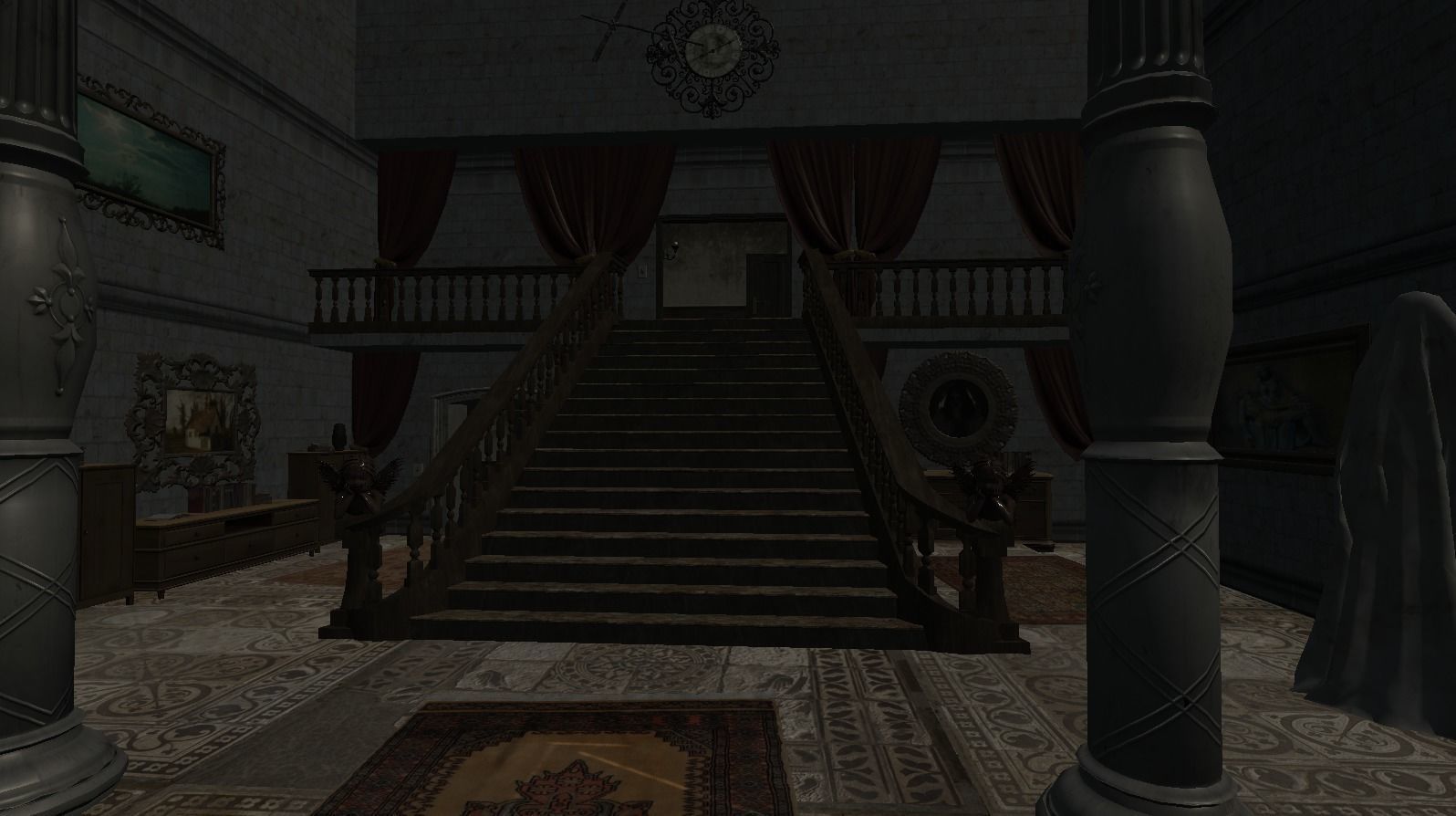 Horror Mansion Full Version 3D model_9