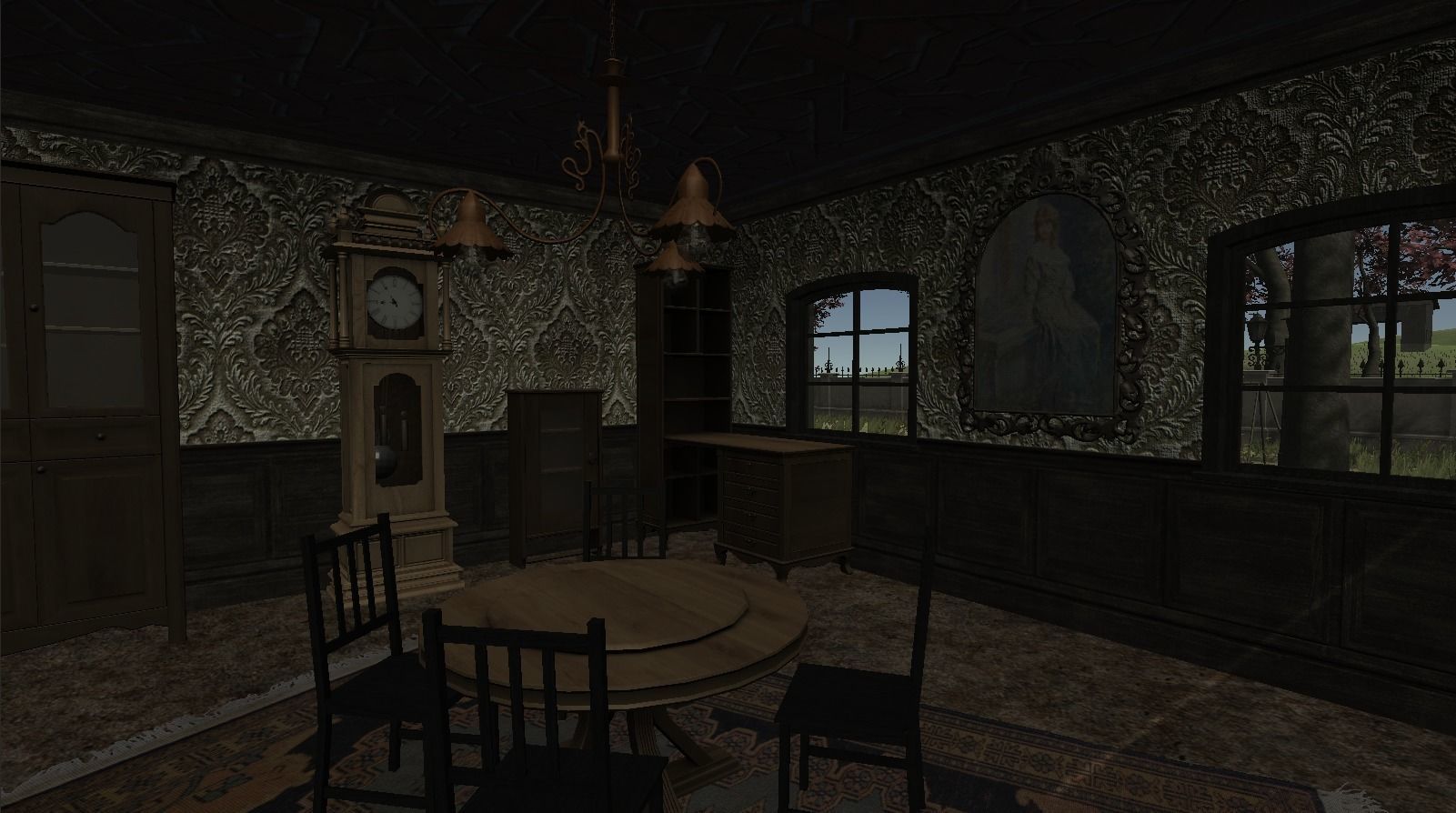 Horror Mansion Full Version 3D model_11