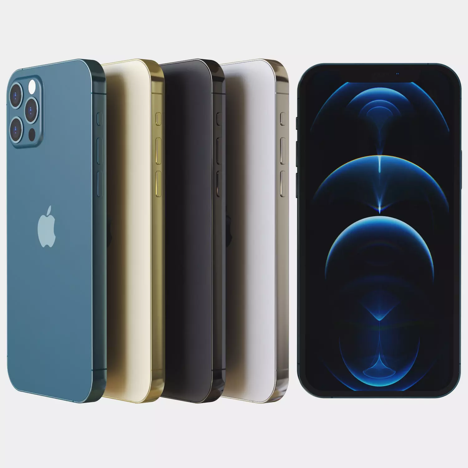 iPhone 12 pro 3D model_0