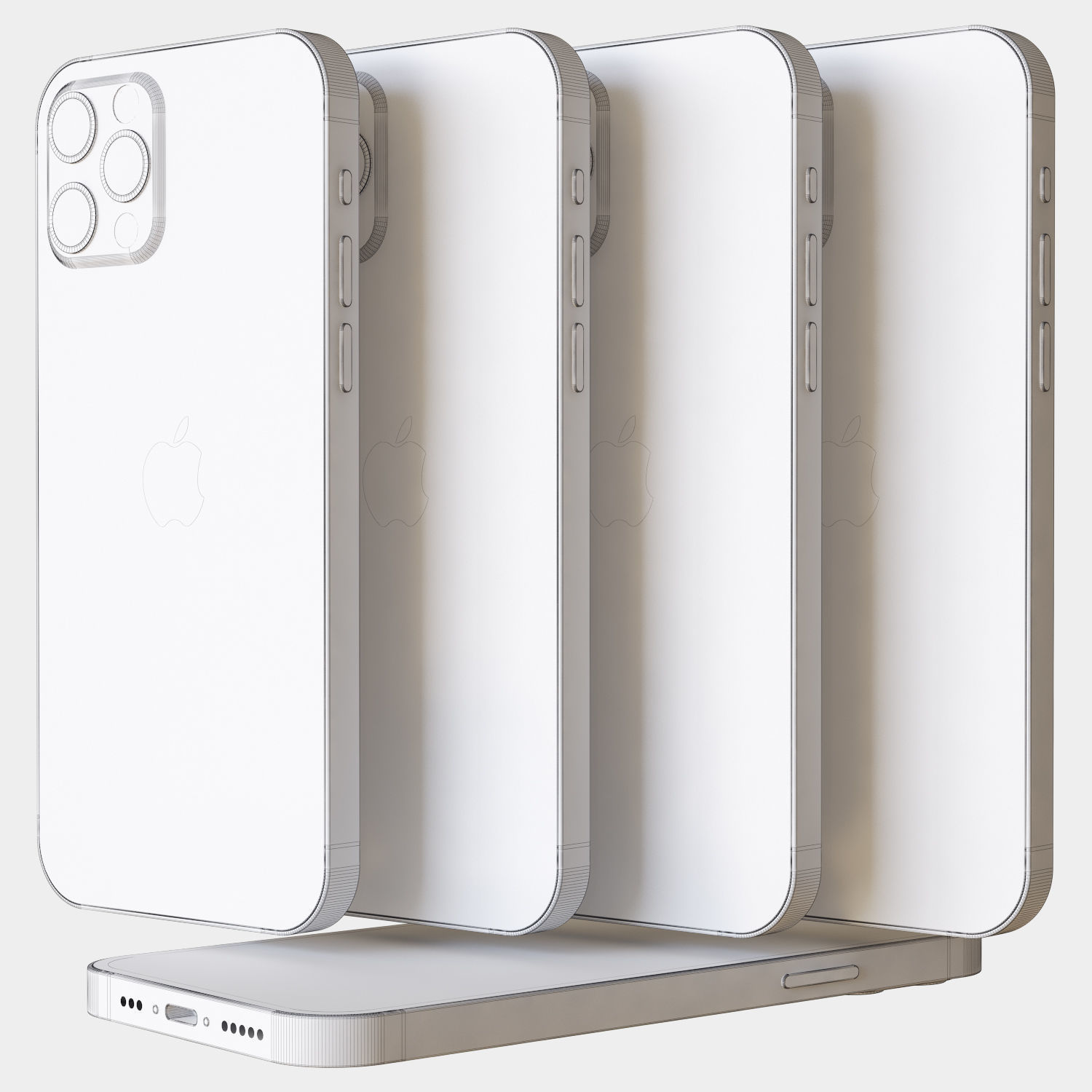iPhone 12 pro 3D model_3