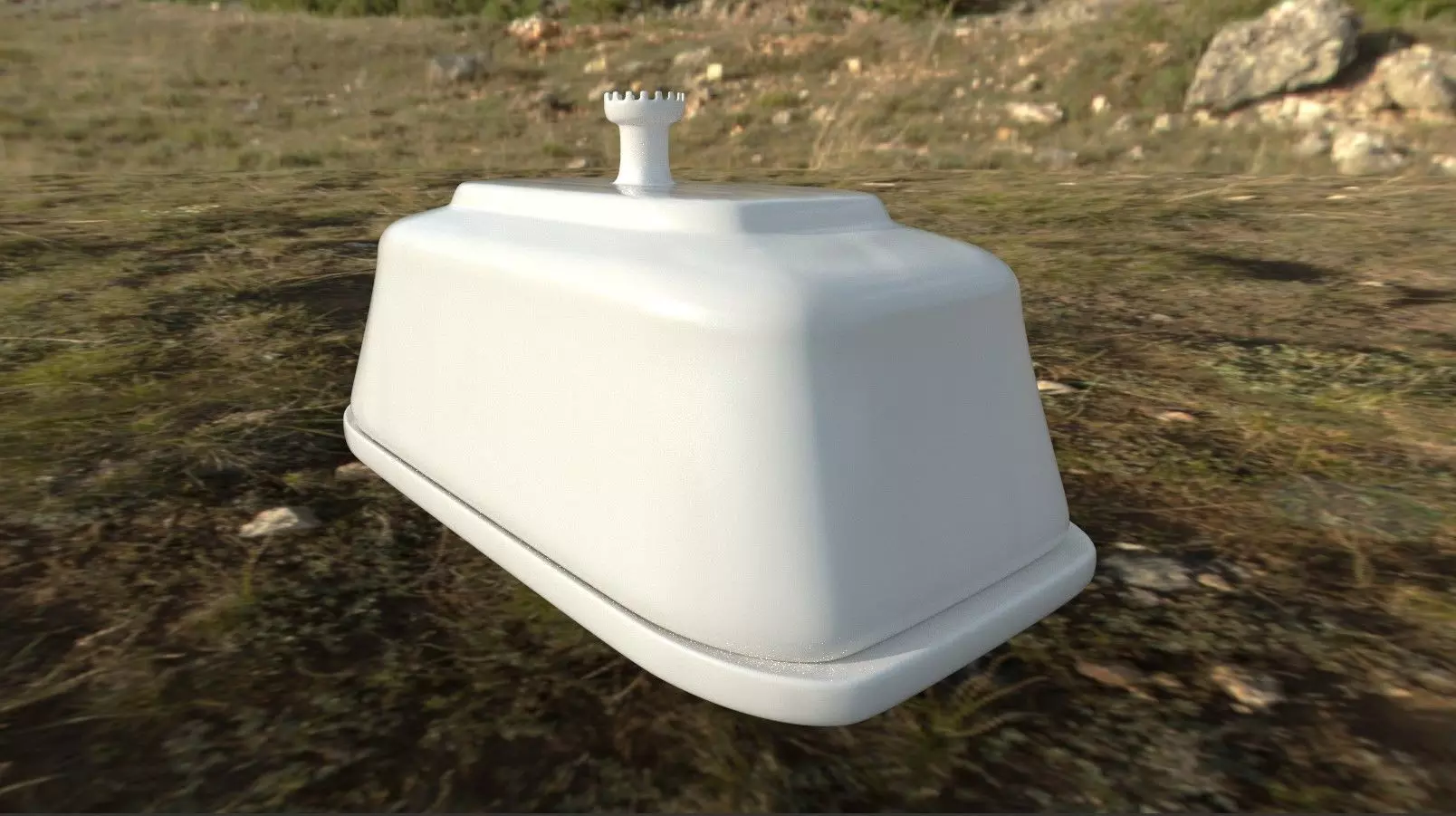 Butter Dish 3D model
