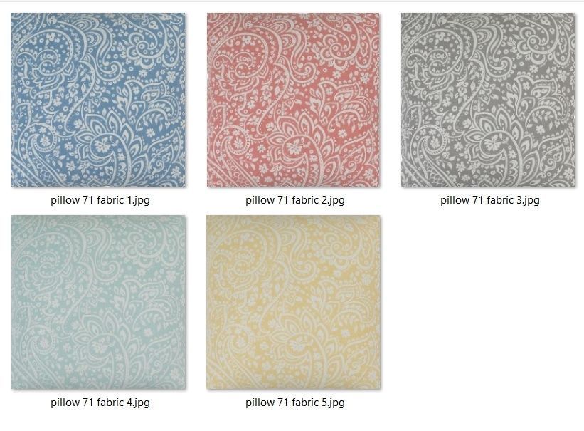 Decorative pillows   set 071 3D model_11