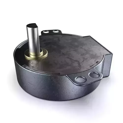 Pancake motor for kitchen microwave turntable