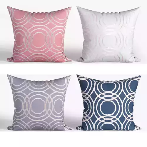 Decorative pillows set 074