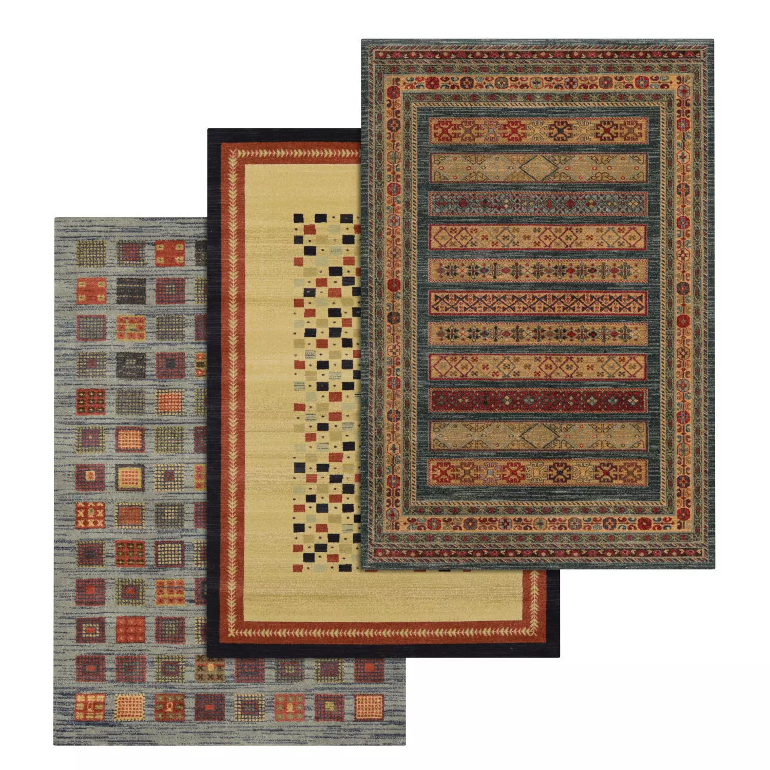 Rug Set 1777 3D model