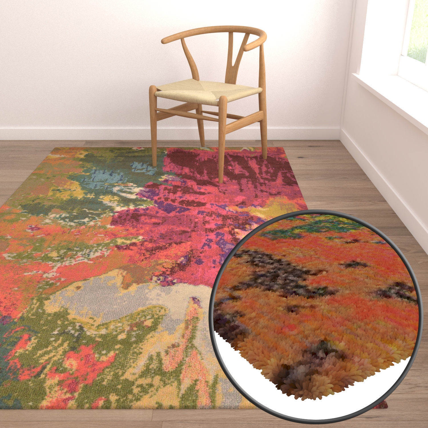 Rug Set 1778 3D model_5