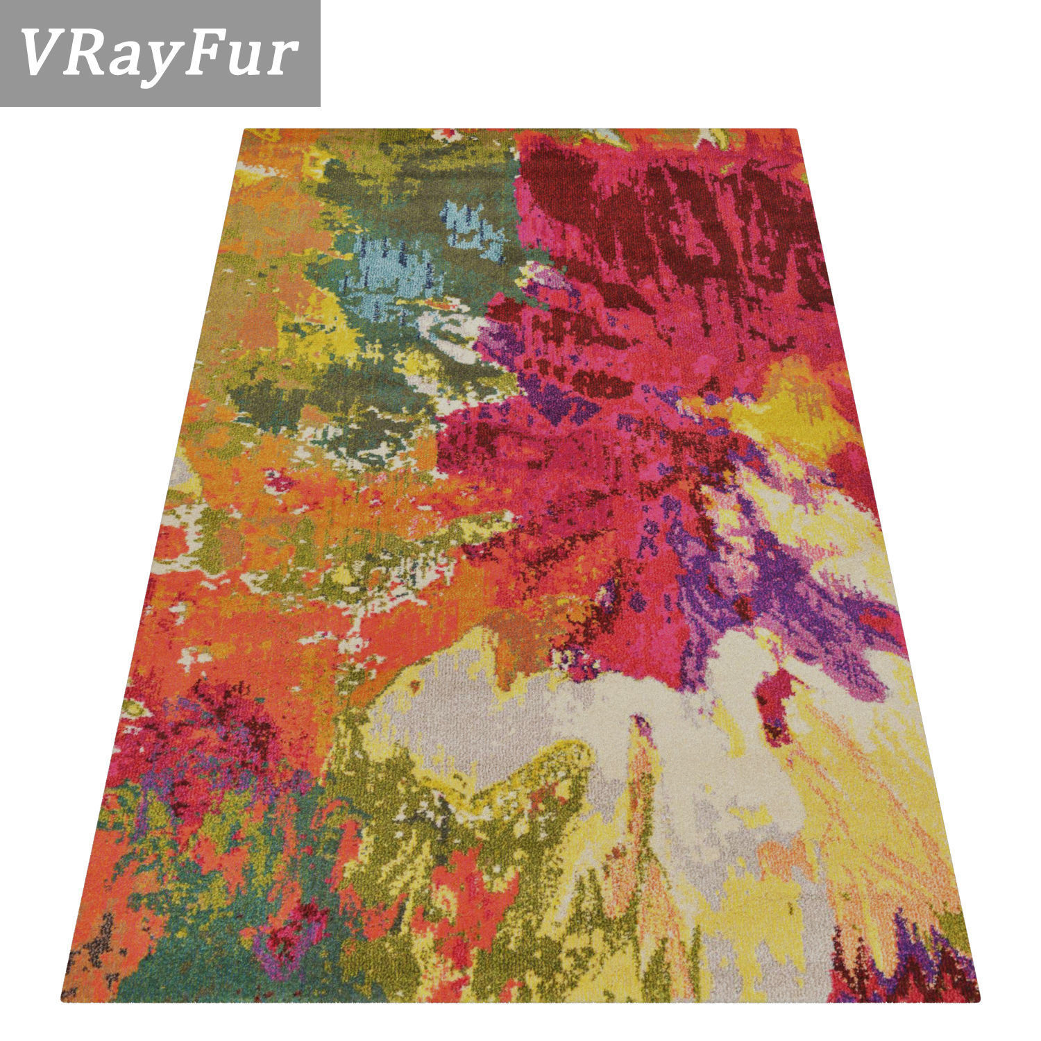 Rug Set 1778 3D model_2