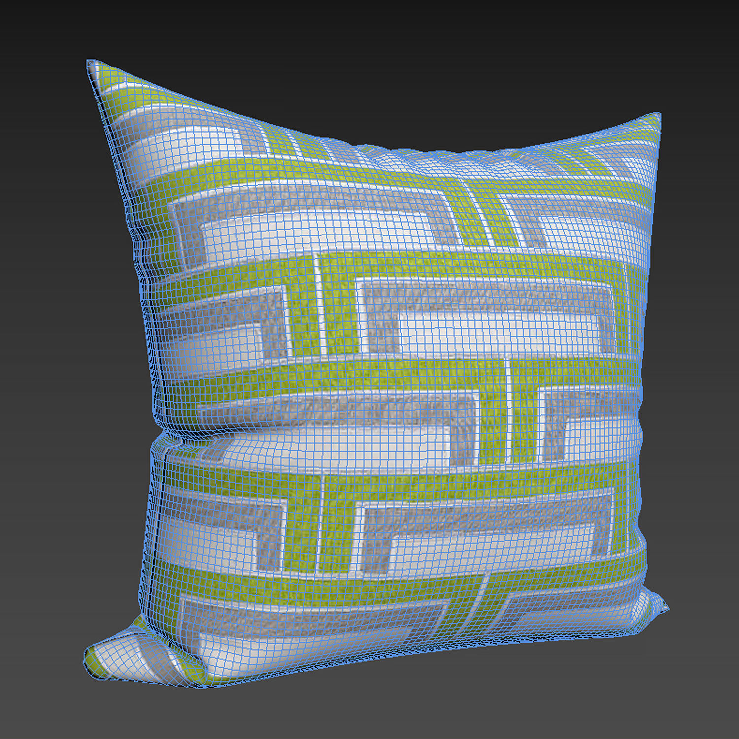 Decorative pillows  set 079 3D model_13