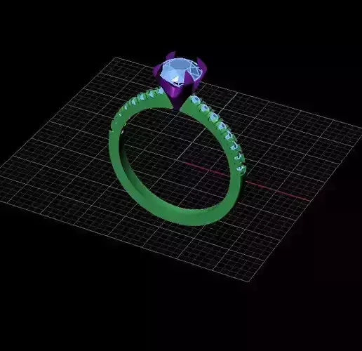 Ring model  jewelry  Diamond ring design