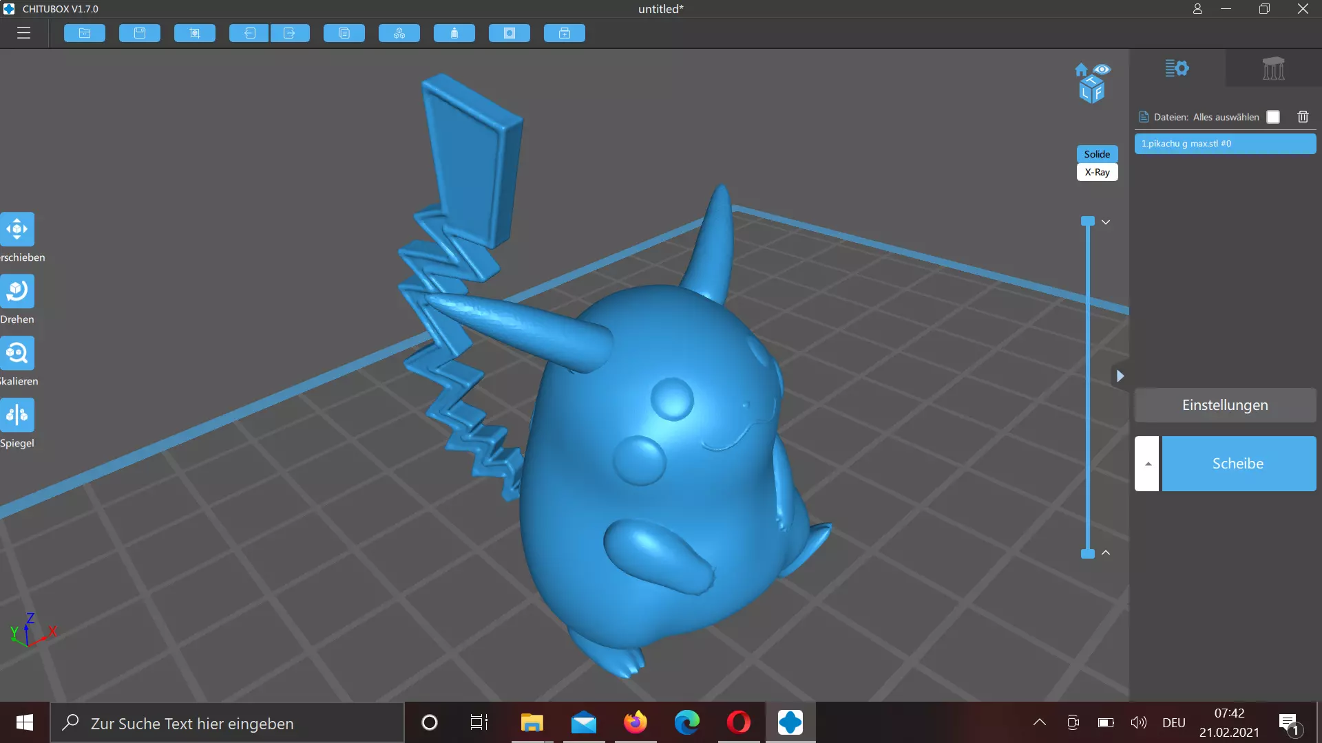Pikachu G MAX 3D model_0