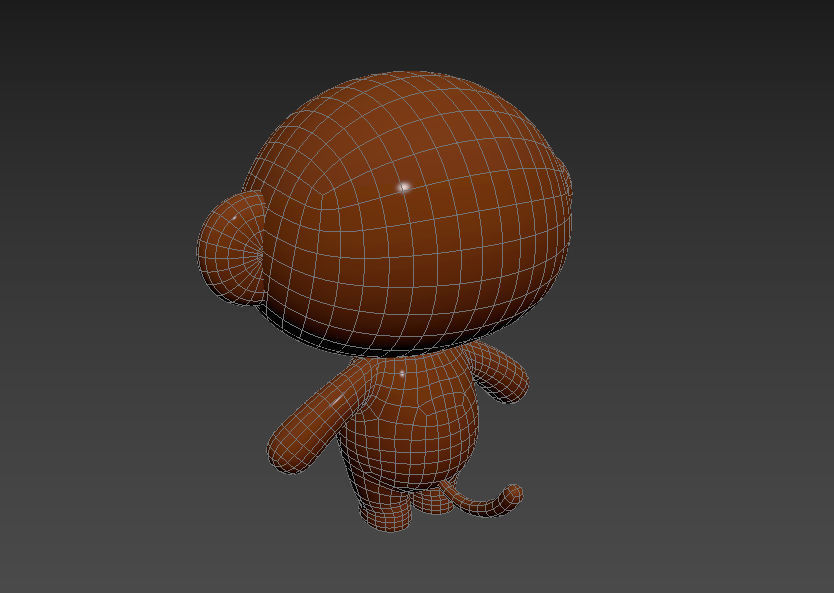 Character015 Monkey 3D model_16