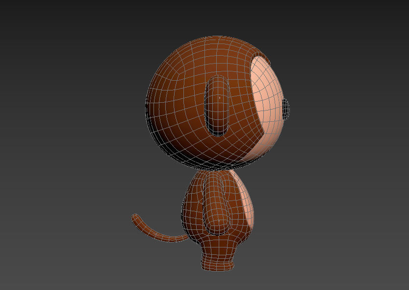 Character015 Monkey 3D model_14