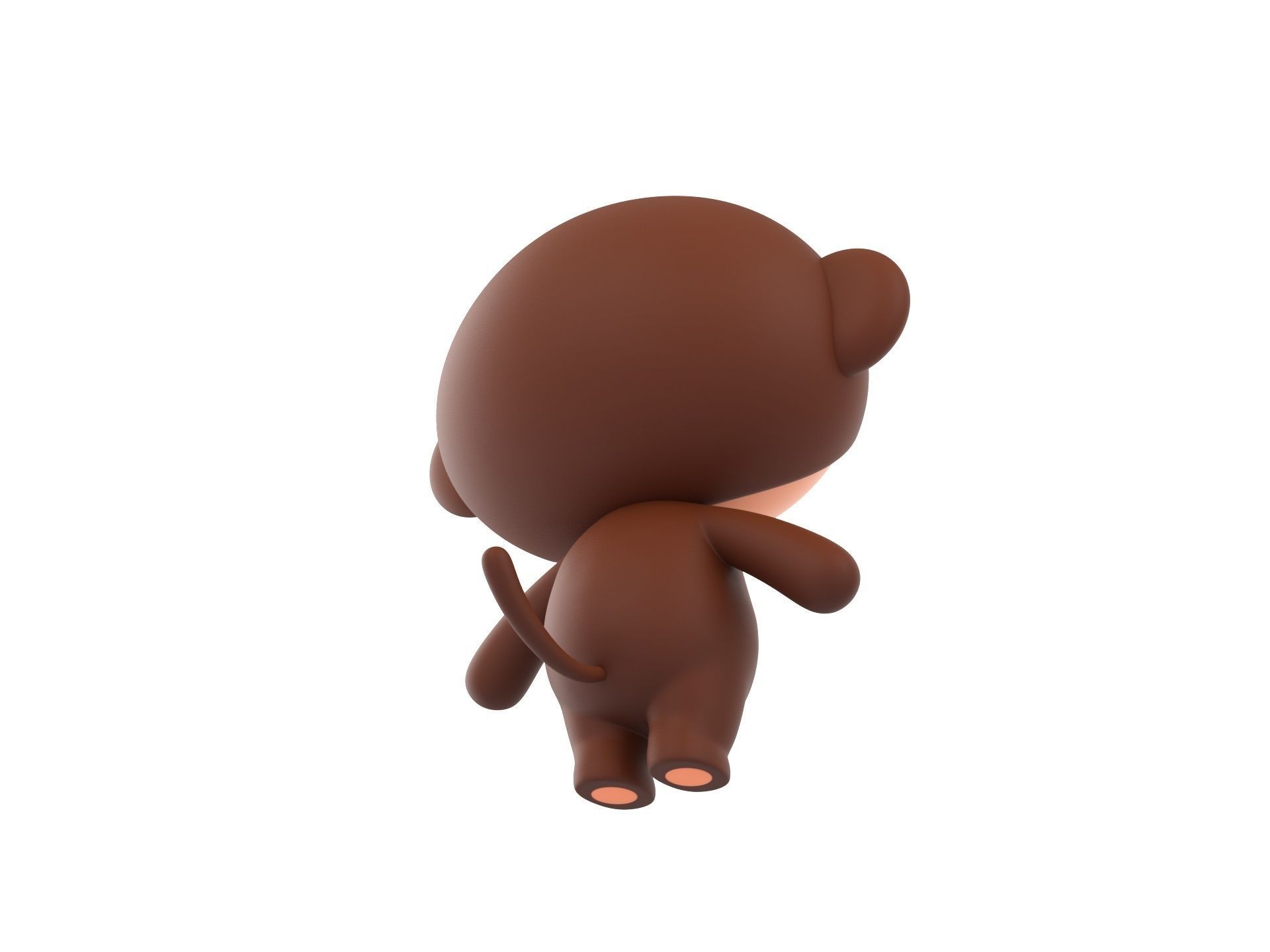 Character015 Monkey 3D model_4
