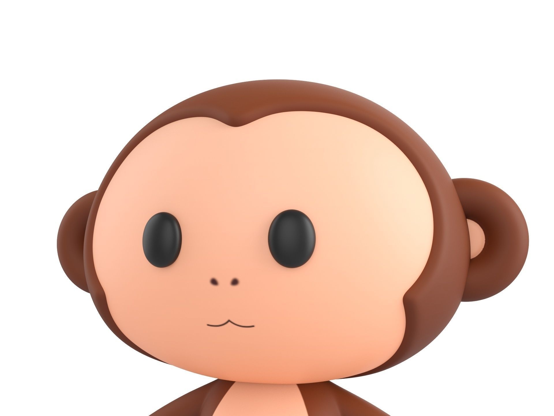 Character015 Monkey 3D model_7