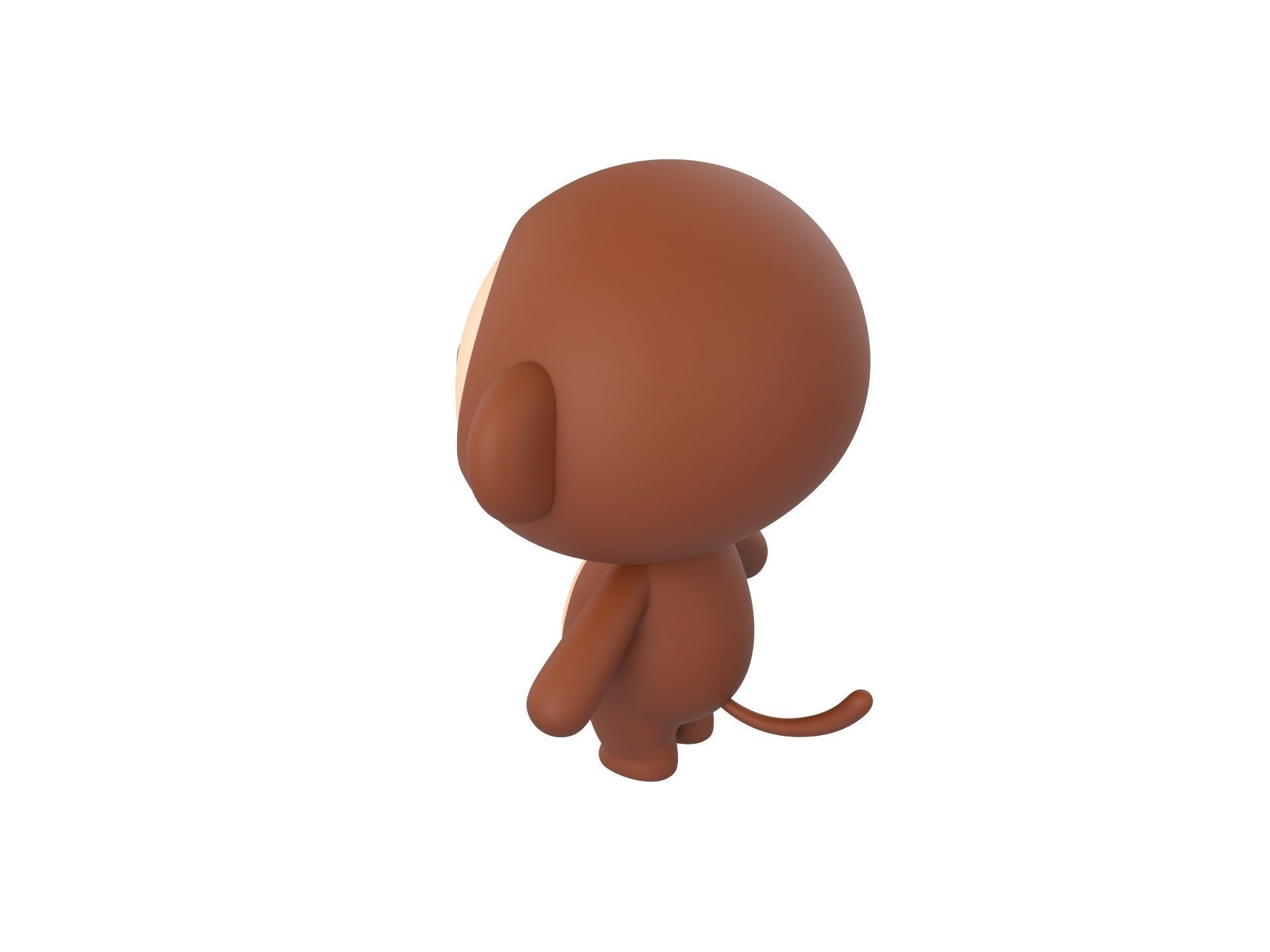 Character015 Monkey 3D model_6