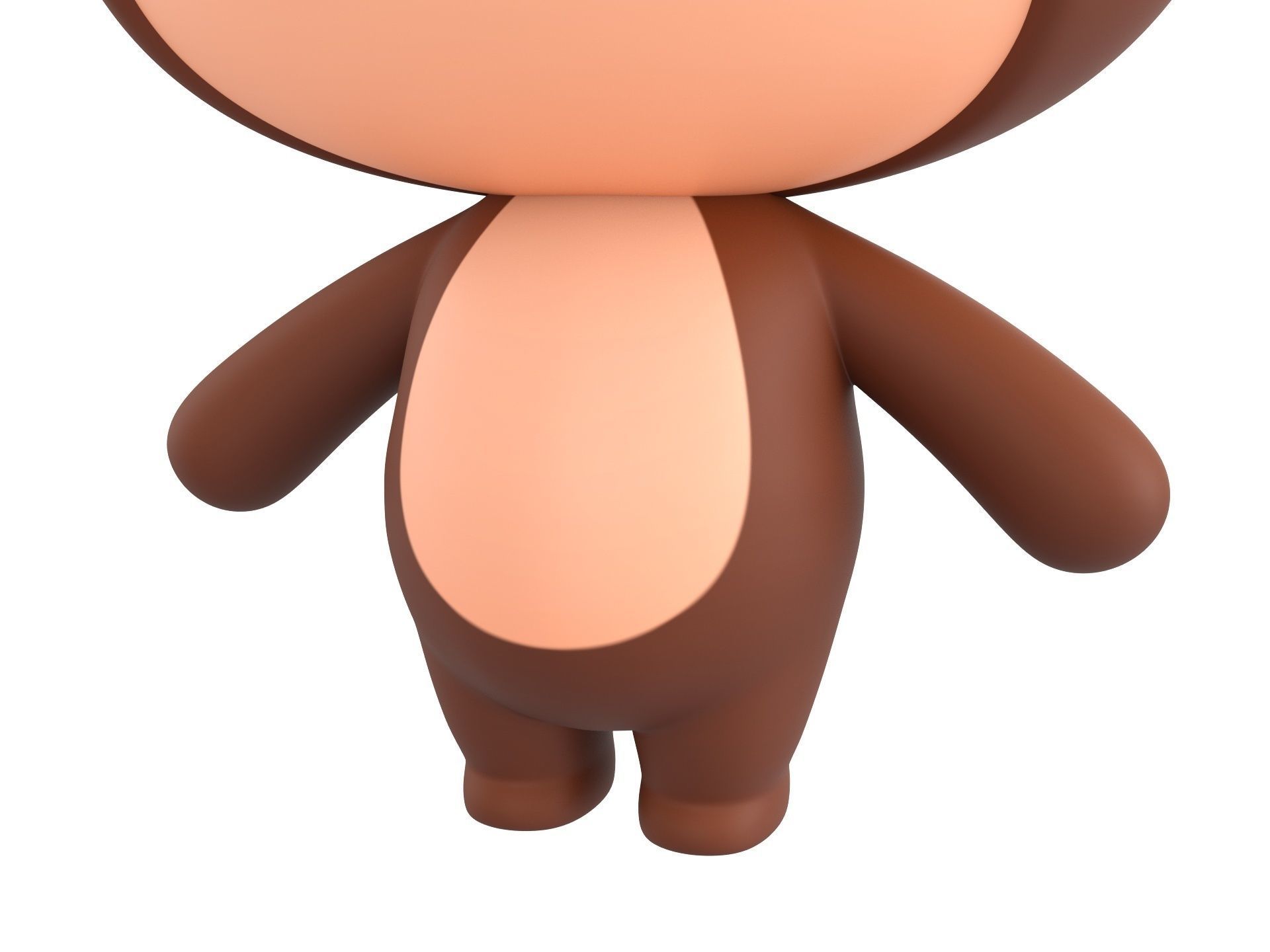 Character015 Monkey 3D model_8