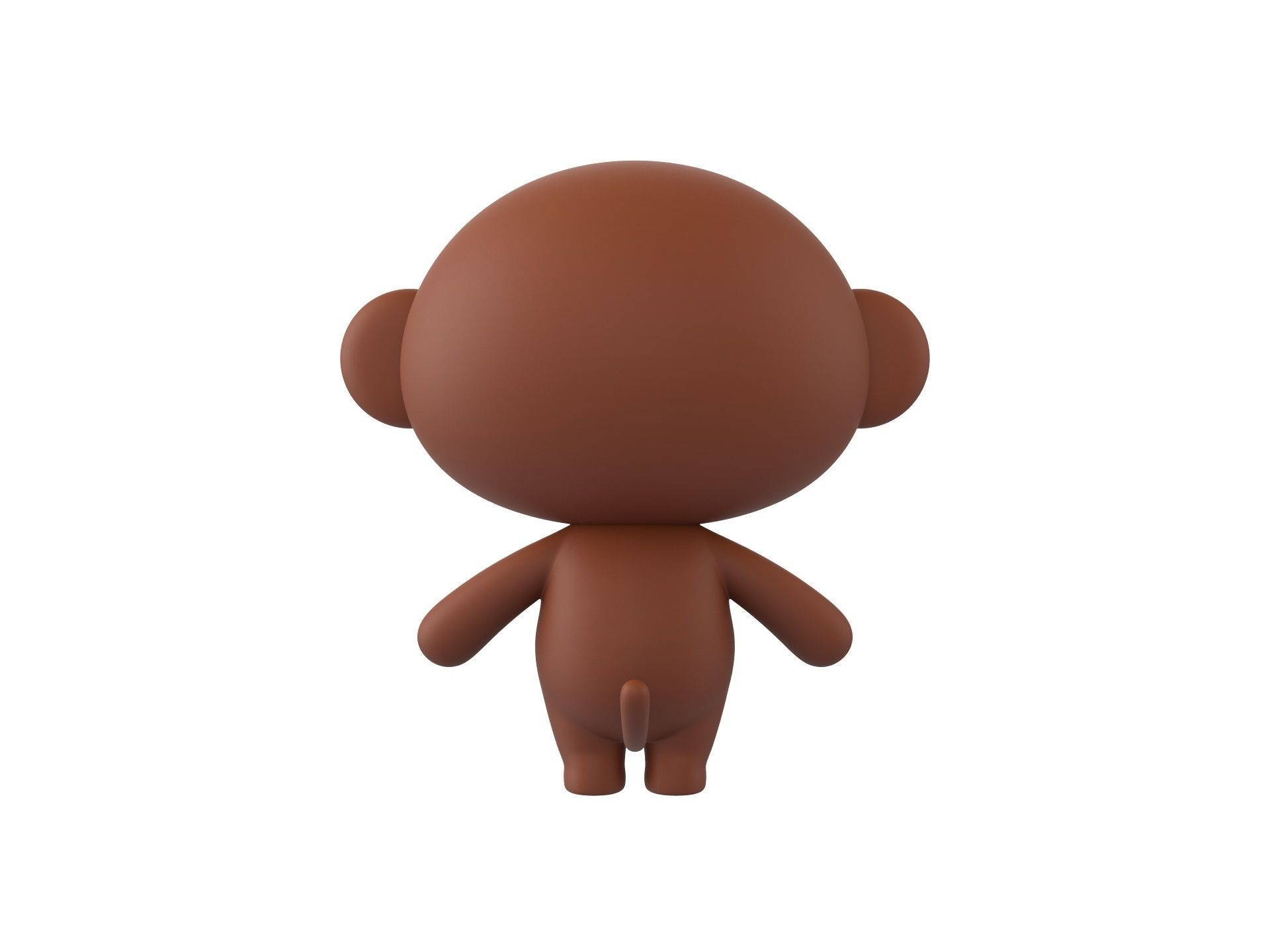 Character015 Monkey 3D model_5
