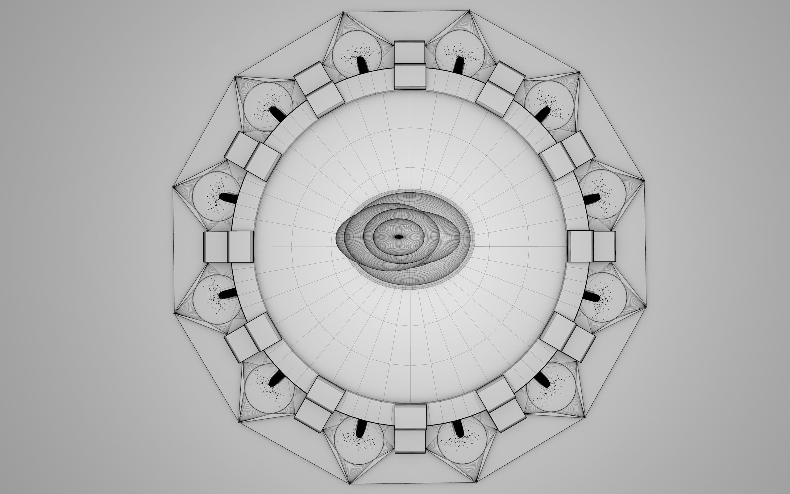  astrology pool 3d model 3D model_9