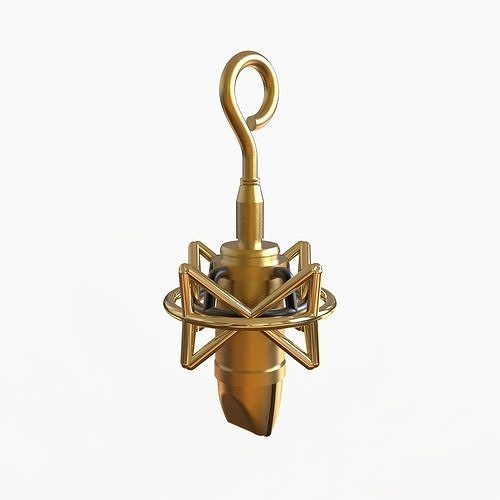 Studio Microphone pendant for vloggers and voice artists 3D print model