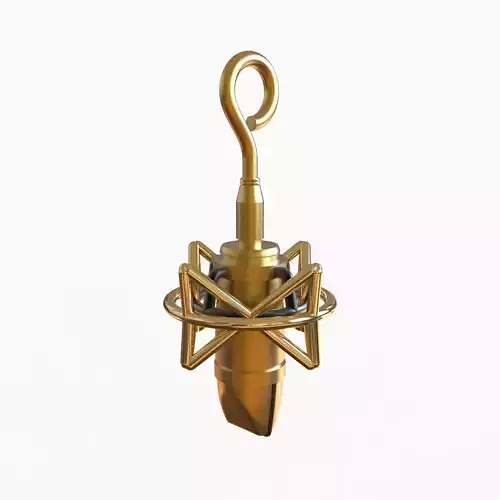 Studio Microphone pendant for vloggers and voice artists