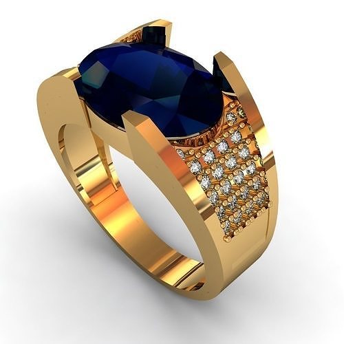 Engagement Ring 91 3D model