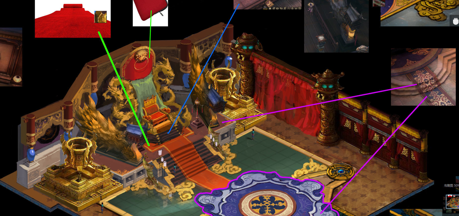 Royal Palace-Shabak-Royal Palace Wall 01 3D model_4