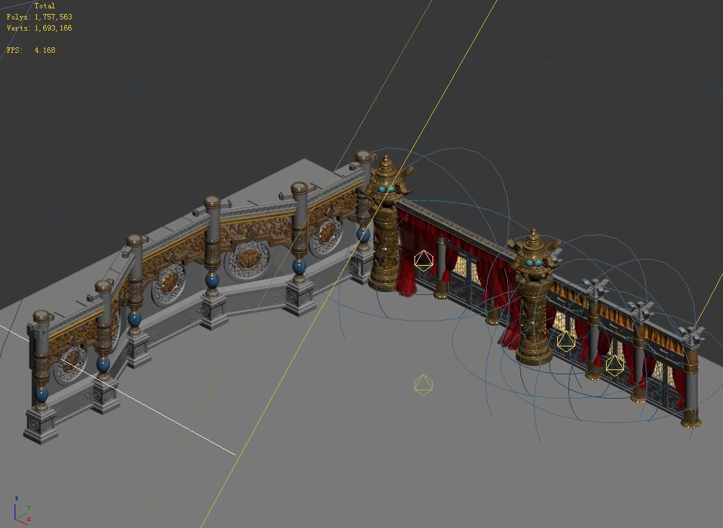 Royal Palace-Shabak-Royal Palace Wall 01 3D model_6